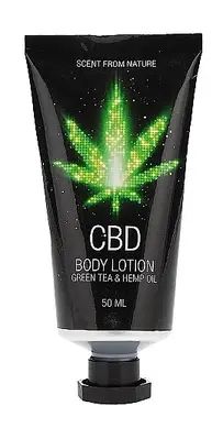 Набір для ванни і душу CBD Luxe Travel set-GREEN TEA & HEMP OIL ( 4 предмета ) PHA245 фото