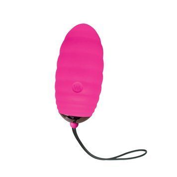 Віброяйце Adrien Lastic Ocean Breeze 2.0 Pink, пульт ДК, дуже потужний мотор, 10 віброрежимів SO7028 фото - купити в секс-шопі Чорний Кролик