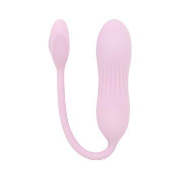Віброяйце-віброкуля Good Vibes Only &ndash; SIVA Bullet Vibrator Soft Silicone &ndash; Pink, 10 режимів SX3077 фото - купити в секс-шопі Чорний Кролик