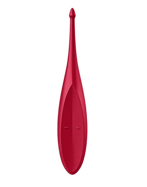 Вібратор для клітора Satisfyer Twirling Fun Poppy Red SO5419 фото - купити в секс-шопі Чорний Кролик