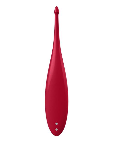 Вібратор для клітора Satisfyer Twirling Fun Poppy Red SO5419 фото - купити в секс-шопі Чорний Кролик