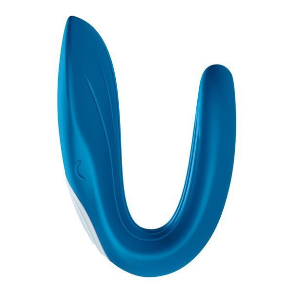Вібратор для пар Satisfyer Double Whale з двома моторчиками SO1643 фото - купити в секс-шопі Чорний Кролик