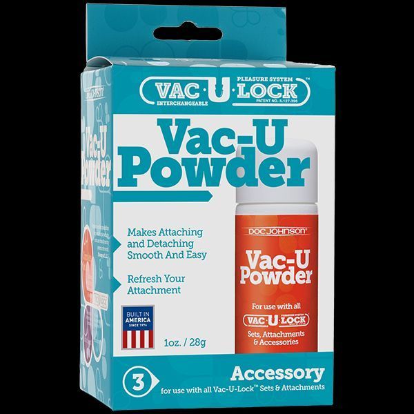 Пудра для кріплення Vac-U-Lock Doc Johnson Vac-U Powder SO2802 фото - купити в секс-шопі Чорний Кролик