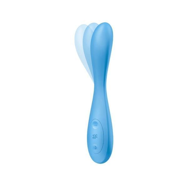 Універсальний смарт-вібратор Satisfyer G-Spot Flex 4+, гнучкий стовбур із фіксацією положення SO6724 фото - купити в секс-шопі Чорний Кролик