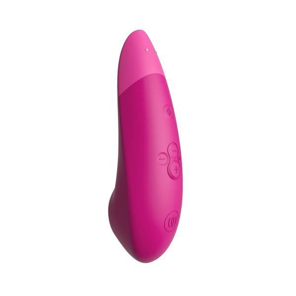 Вакуумний кліторальний стимулятор Womanizer Enhance Pink SX2542 фото - купити в секс-шопі Чорний Кролик