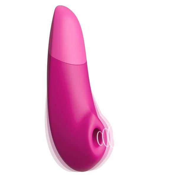 Вакуумний кліторальний стимулятор Womanizer Enhance Pink SX2542 фото - купити в секс-шопі Чорний Кролик
