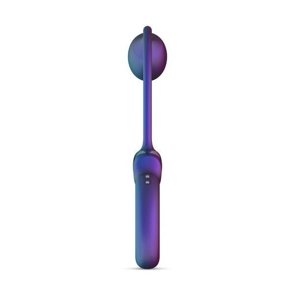 Ерекційне віброкільце з віброяйцем Hueman - Eclipse Anal Vibrator SX3893 фото - купити в секс-шопі Чорний Кролик