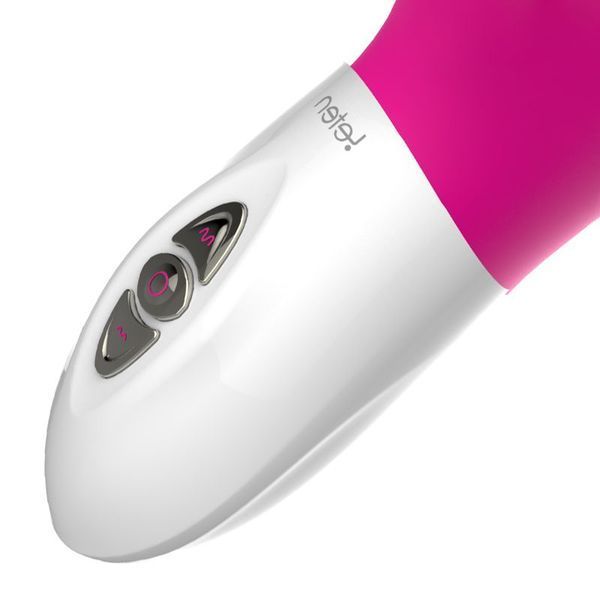 Пульсатор-кролик Leten Vibrator Realistic з підігрівом і вібрацією кліторального відростка SO3931 фото - купити в секс-шопі Чорний Кролик