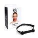Кляп-палиця на ременях Art of Sex &ndash; Gag Stick Silicon, чорний, натуральна шкіра SO6705 фото 4