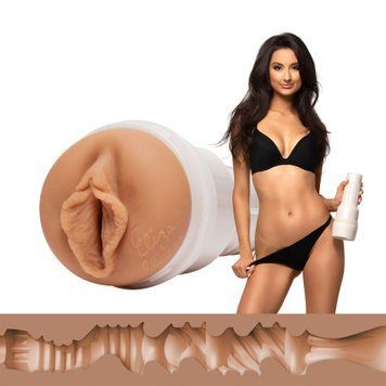Мастурбатор Fleshlight Girls: Eliza Ibarra - Ethereal, зі зліпка вагіни, дуже ніжний SO7521 фото - купити в секс-шопі Чорний Кролик