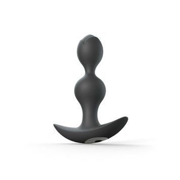 Анальний стимулятор, гнучкий з вібрацією Love To Love TWINNY BUD Black SO4873 фото - купити в секс-шопі Чорний Кролик