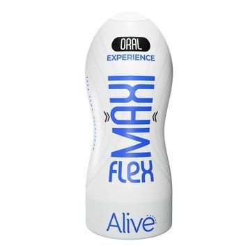 Мастурбатор-ротик Alive Maxi Flex L Oral, реалістичний вхід, рельєфний канал SX0817 фото - купити в секс-шопі Чорний Кролик