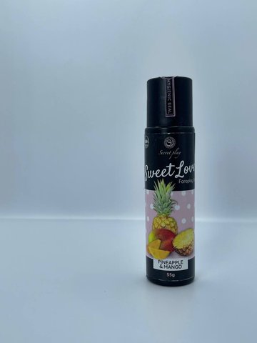 Лубрикант для орального сексу Secret Play - Sweet Love Mango & Pineapple Gel, 60 ml 36843 фото - купити в секс-шопі Чорний Кролик