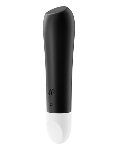 Віброкуля на акумуляторі Satisfyer Ultra Power Bullet 2 Black SO5423 фото - купити в секс-шопі Чорний Кролик