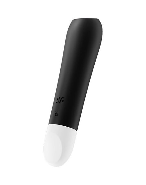 Віброкуля на акумуляторі Satisfyer Ultra Power Bullet 2 Black SO5423 фото - купити в секс-шопі Чорний Кролик