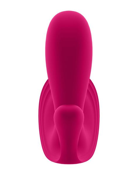 Подвійний смарт-вібратор у трусики Satisfyer Top Secret+ Pink SO6734 фото - купити в секс-шопі Чорний Кролик