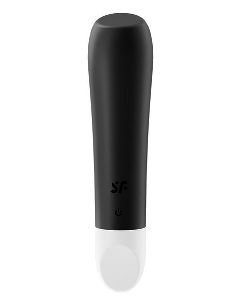 Віброкуля на акумуляторі Satisfyer Ultra Power Bullet 2 Black SO5423 фото - купити в секс-шопі Чорний Кролик