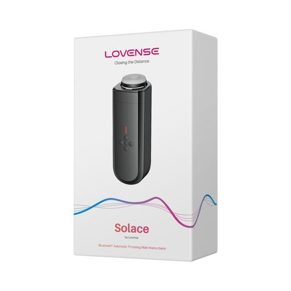 Інтерактивний смарт-мастурбатор Lovense Solace, до 280 фрикцій на хвилину, до 12,5 годин роботи SO9787 фото - купити в секс-шопі Чорний Кролик