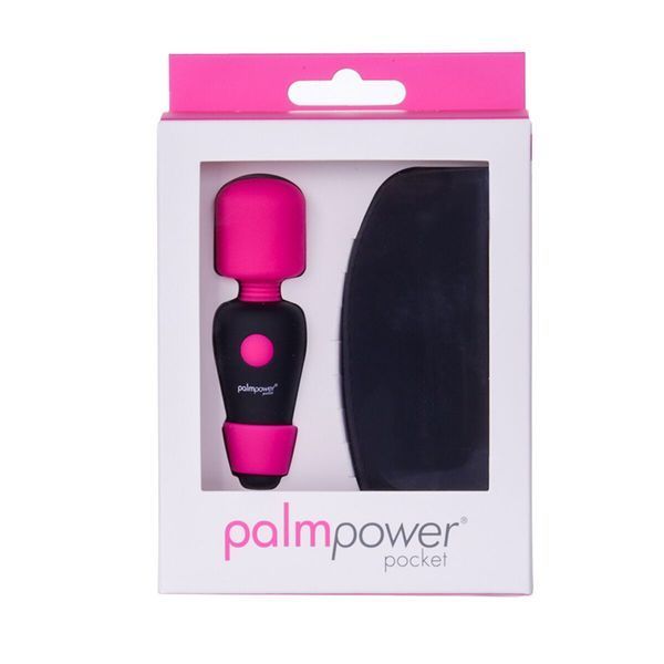 Мінівібромасажер PalmPower Pocket із чохлом на блискавці, водостійкий, перезаряджуваний, довжина 9см SO2735 фото - купити в секс-шопі Чорний Кролик