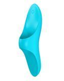 Вібратор на палець Satisfyer Teaser Light Blue  SO5421 фото - купити в секс-шопі Чорний Кролик