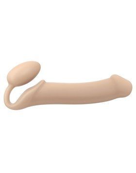 Безремінний страпон Strap-On-Me Flesh XL, повністю регульований, діаметр 4,5 см SO2352 фото - купити в секс-шопі Чорний Кролик
