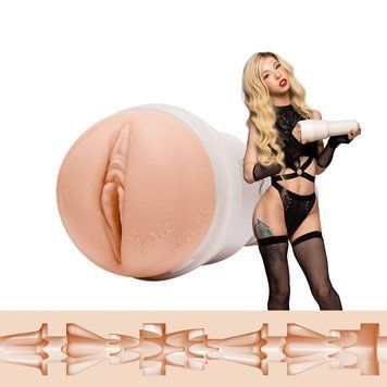Мастурбатор Fleshlight Girls: Kenzie Reeves - Cream Puff, зі зліпка вагіни, дуже ніжний SO7522 фото - купити в секс-шопі Чорний Кролик