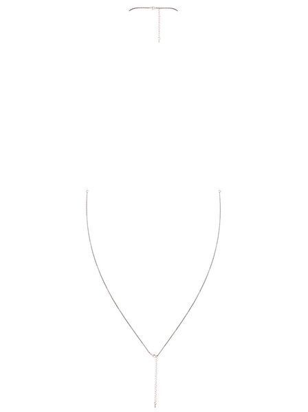 Ланцюжок для бюста з кулоном-зіркою Obsessive Bijou 902 SO7688 фото - купити в секс-шопі Чорний Кролик