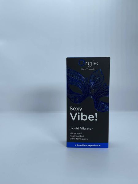 Рідкий вібратор Sexy Vibe! Liquid Vibrator від Orgie 500304 фото - купити в секс-шопі Чорний Кролик