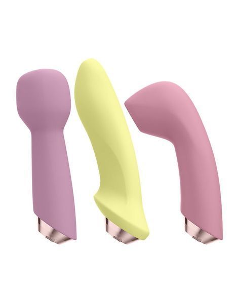 Подарунковий набір секс-іграшок Satisfyer Marvelous Four SO6733 фото - купити в секс-шопі Чорний Кролик