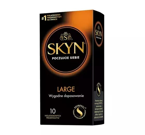 SKYN LARGE БЕЗЛАТЕКСНІ 10 ШТ SKYN-P4 фото