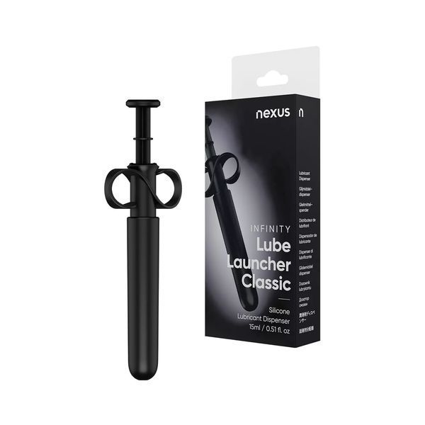 Шприц для введення змазки Nexus Infinity Lube launcher Classic, об&rsquo;єм 15 мл SX2417 фото - купити в секс-шопі Чорний Кролик