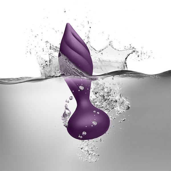 Анальна вібропробка Rocks Off Petite Sensations &ndash; Desire Purple SO5976 фото - купити в секс-шопі Чорний Кролик