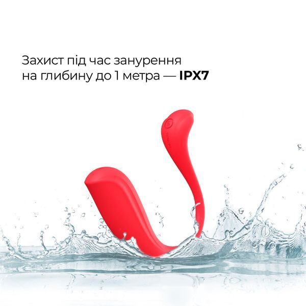 Інтерактивне віброяйце Svakom Phoenix Neo 2, оновлена модель SO7325 фото - купити в секс-шопі Чорний Кролик