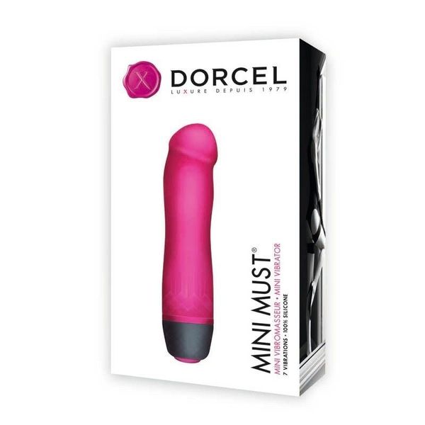 Вібратор Dorcel Mini Must Magenta для клітора і точки G MD0548 фото - купити в секс-шопі Чорний Кролик