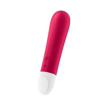 Віброкуля перезаряджувана Satisfyer Ultra Power Bullet 1 Red SO5426 фото - купити в секс-шопі Чорний Кролик