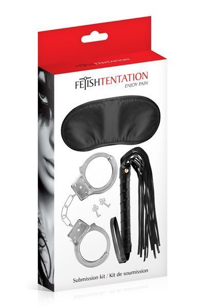 Набір BDSM-аксесуарів Fetish Tentation Submission Kit SO3735 фото - купити в секс-шопі Чорний Кролик