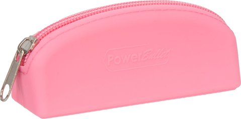 Сумка для зберігання секс-іграшок PowerBullet - Silicone Storage Zippered Bag Pink SO5560 фото - купити в секс-шопі Чорний Кролик