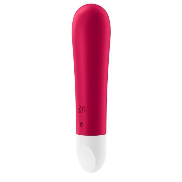 Віброкуля перезаряджувана Satisfyer Ultra Power Bullet 1 Red SO5426 фото - купити в секс-шопі Чорний Кролик