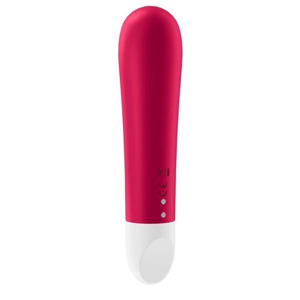 Віброкуля перезаряджувана Satisfyer Ultra Power Bullet 1 Red SO5426 фото - купити в секс-шопі Чорний Кролик