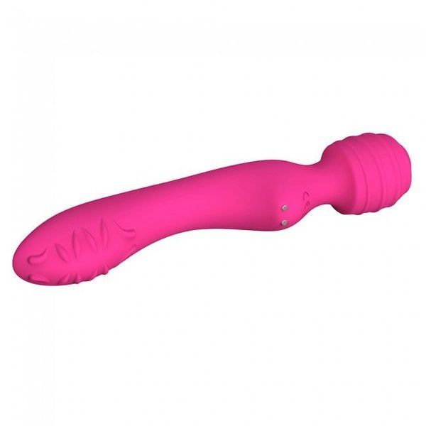 Вібромасажер 2в1 Love To Love TWIST Rose, 2 мотори, стимулювальний рельєф, водостійкий SO3566 фото - купити в секс-шопі Чорний Кролик