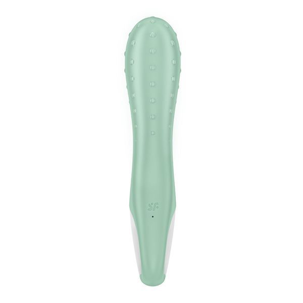 Вібратор точки G Satisfyer Air Pump Vibrator 3, надувається, 12 режимів вібрації SX2174 фото - купити в секс-шопі Чорний Кролик