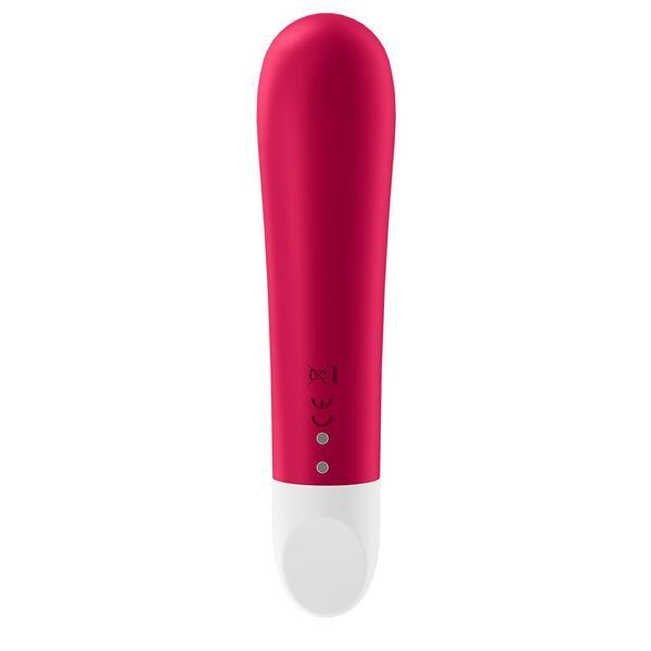 Віброкуля перезаряджувана Satisfyer Ultra Power Bullet 1 Red SO5426 фото - купити в секс-шопі Чорний Кролик