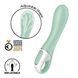 Вібратор точки G Satisfyer Air Pump Vibrator 3, надувається, 12 режимів вібрації SX2174 фото 1