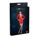 Напівпрозора сукня Moonlight Model 04 XS-L Red SO8205 фото 2