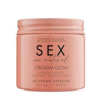 Натуральна харчова добавка для підвищення лібідо Bijoux Indiscrets Sex au Naturel &mdash; Orgasm Glow SO6631 фото - купити в секс-шопі Чорний Кролик