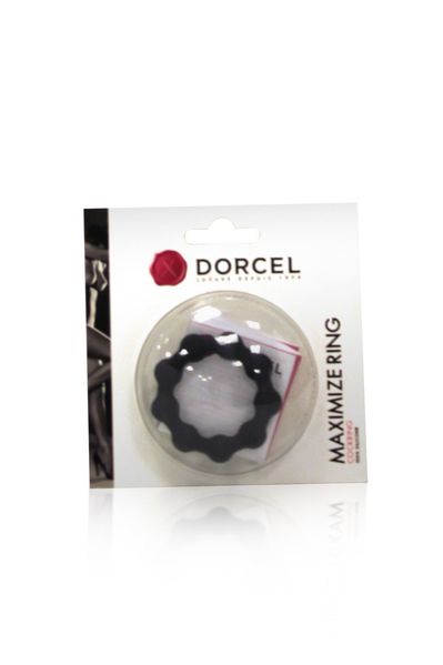 Ерекційне кільце Dorcel Maximize Ring, еластичне, зі стимулюючими кульками MD0029 фото - купити в секс-шопі Чорний Кролик