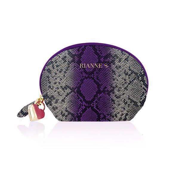 Вібратор для точки G Rianne S: Boa Mini Pink, 10 режимів роботи, медичний силікон, косметичка-чохол SO3887 фото - купити в секс-шопі Чорний Кролик