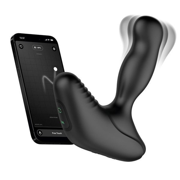 Смарт-масажер простати Nexus Revo Stealth with APP, вібрація+ротація, пульт ДУ, до 10 годин роботи SX2419 фото - купити в секс-шопі Чорний Кролик