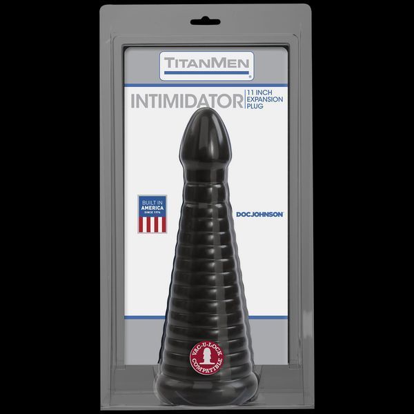 Анальний стимулятор Doc Johnson Titanmen Tools - Intimidator, діаметр 8,9 см SO1998 фото - купити в секс-шопі Чорний Кролик