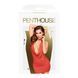 Мінісукня Penthouse - Heart Rob Red S/M, хомут, глибоке декольте, мініатюрні стрінги SO5264 фото 3